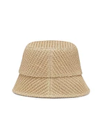 Raffia Bucket Hat
