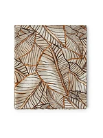Cotton and Silk Papyrus Print Organza Pareo