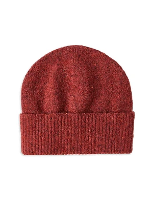 Alpaca, Wool, Silk and Cotton Knit Beanie