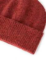 Alpaca, Wool, Silk and Cotton Knit Beanie