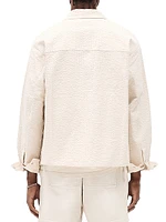 Textured Cotton Overshirt