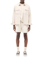 Textured Cotton Overshirt