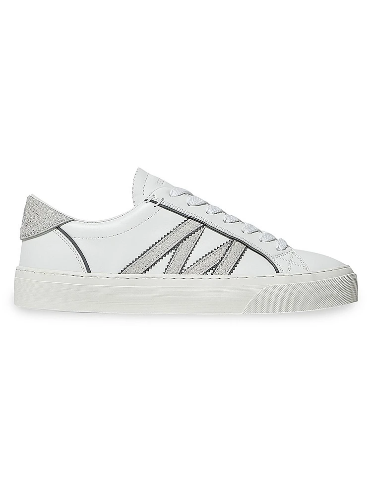 Monaco2 Sneakers Leather & Glitter
