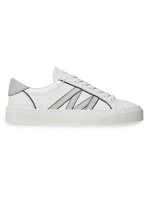 Monaco2 Sneakers Leather & Glitter