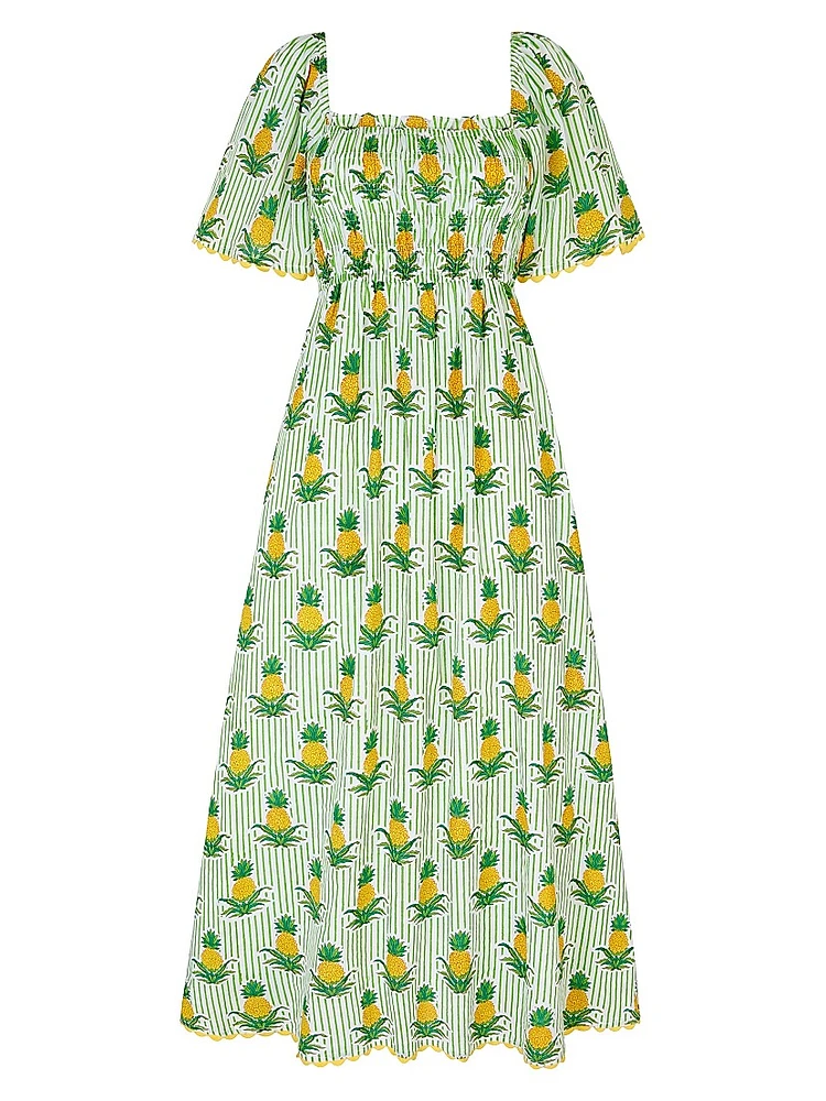 Pineapple Stripe Lolita Dress