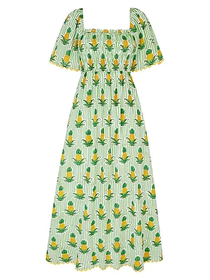 Pineapple Stripe Lolita Dress