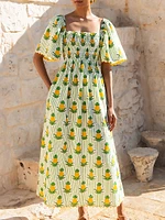 Pineapple Stripe Lolita Dress