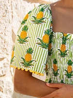 Pineapple Stripe Lolita Dress