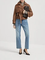Sparkling Cashmere Lightweight Rib Cardigan