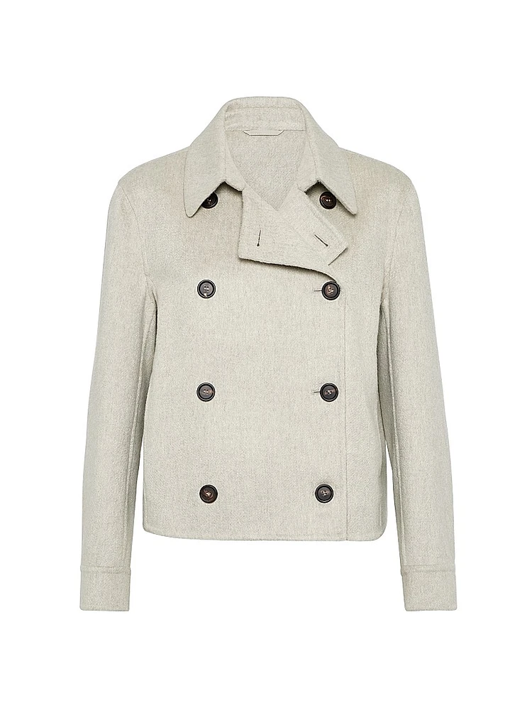Hand Crafted Cropped Pea Coat