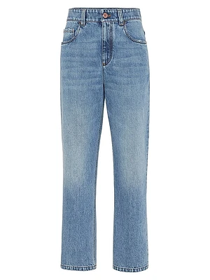 Authentic Denim Retro Five Pocket Trousers