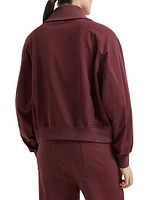 Stretch Cotton Lightweight French Terry Sweatshirt