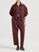Stretch Cotton Lightweight French Terry Sweatshirt