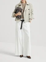 Soft Wool, Cashmere and Mohair Dazzling Rib Sweater