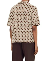 Rope Jacquard Cardigan Shirt