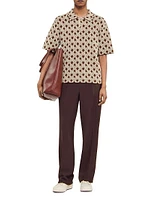 Rope Jacquard Cardigan Shirt