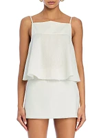 Miley Linen Top