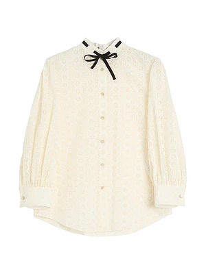 Daisy Sangallo Polka Dot Shirt