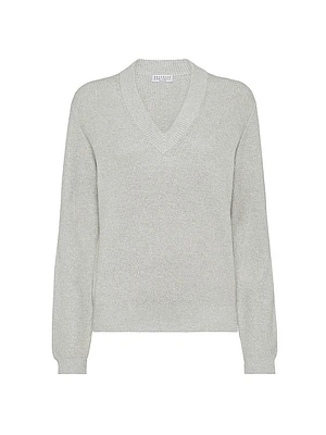 Sparkling Cotton Vanisé English Rib Sweater