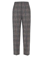 Virgin Wool Prince of Wales Baggy Trousers