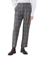 Virgin Wool Prince of Wales Baggy Trousers