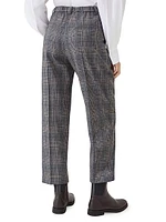 Virgin Wool Prince of Wales Baggy Trousers