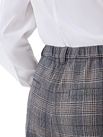 Virgin Wool Prince of Wales Baggy Trousers