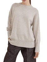 Cashmere Sweater with Shiny Detail