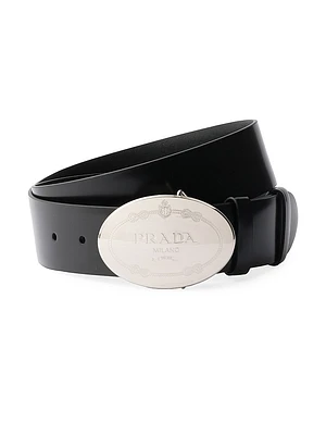 Brushed Leather Belt