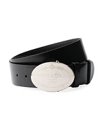 Brushed Leather Belt