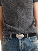 Brushed Leather Belt