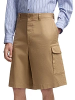 Shorts Cotton Gabardine