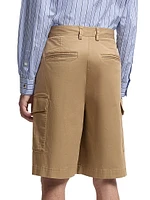 Shorts Cotton Gabardine