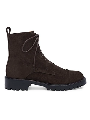 Miller Suede Combat Boots