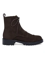 Miller Suede Combat Boots