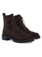 Miller Suede Combat Boots