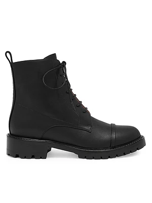 Miller Leather Combat Boots