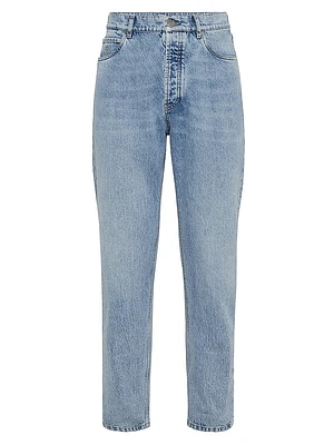 Denim Iconic Fit Five Pocket Jeans