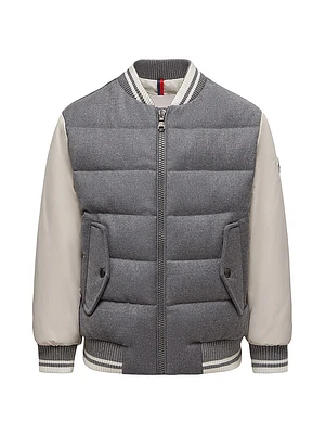 Little Boy's & Alvaro Puffer Jacket Wool