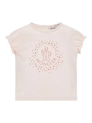 Baby Girl's & Little Crewneck T-Shirt Cotton