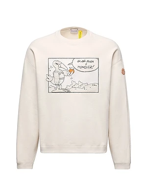 Moncler x Gilga Farm by Donald Glover Crew Neck Sweatshirt Cotton