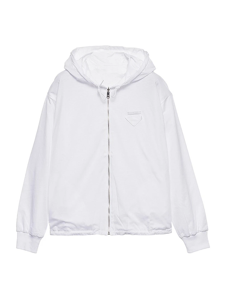 Reversible Jersey Hoodie