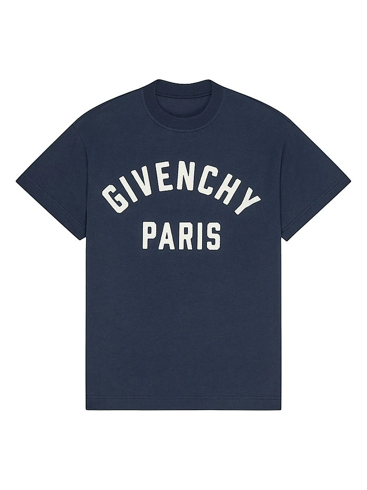 Paris Boxy Fit T-Shirt Cotton
