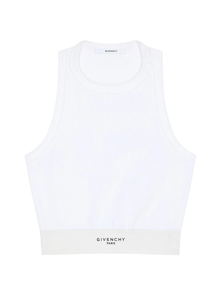 Cropped Tank top Cotton