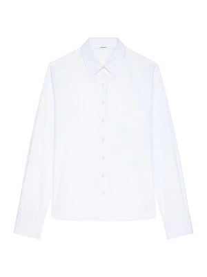 Shirt Poplin with Embroidery