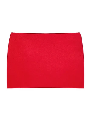 Mini skirt Satin