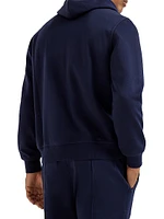 French Terry Double Cloth Hooded Sweatshirt