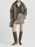 Mohair, Cotton and Wool Dazzling Cable Sweater