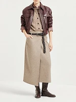 Mohair, Cotton and Wool Dazzling Cable Cardigan