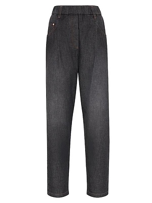 Lightweight Denim Five Pocket Jeans